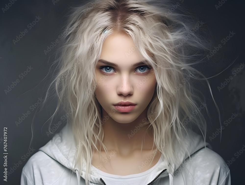 blond woman blond woman