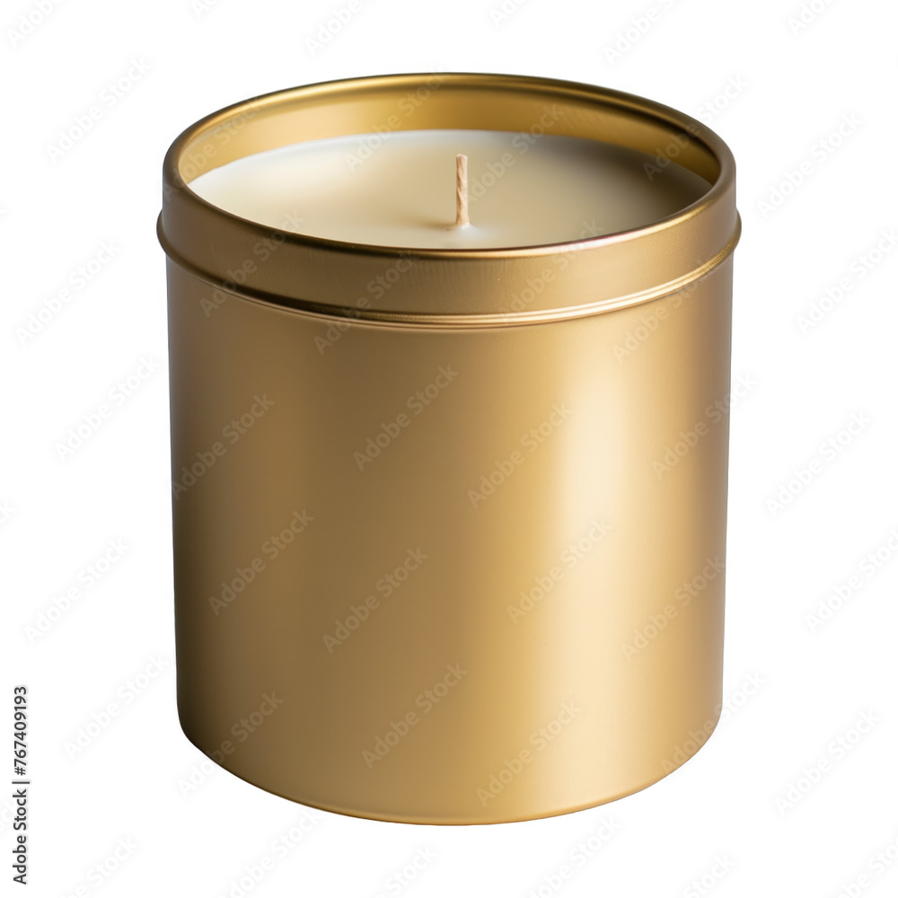 Minimalist gold, luxury romantic candle, glowing product photo or mock-up, eCommerce, transparent background. Minimalist gold, luxury romantic candle, glowing product photo or mock-up, eCommerce, transparent background.
