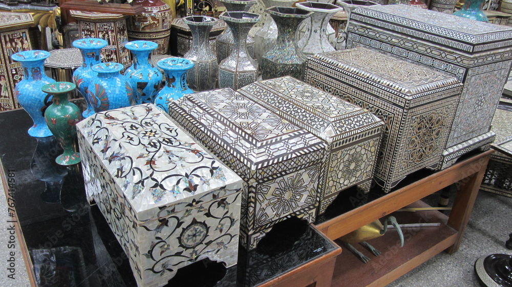 Fototapeta premium Gran Bazar Khan El Khalili