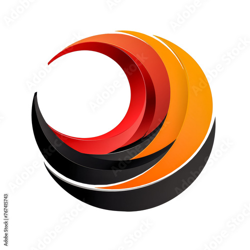 futuristic logo on a transparent background, 3d render, commercial logo, company design logo future sign