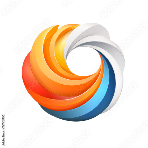futuristic logo on a transparent background, 3d render, commercial logo, company design logo future sign