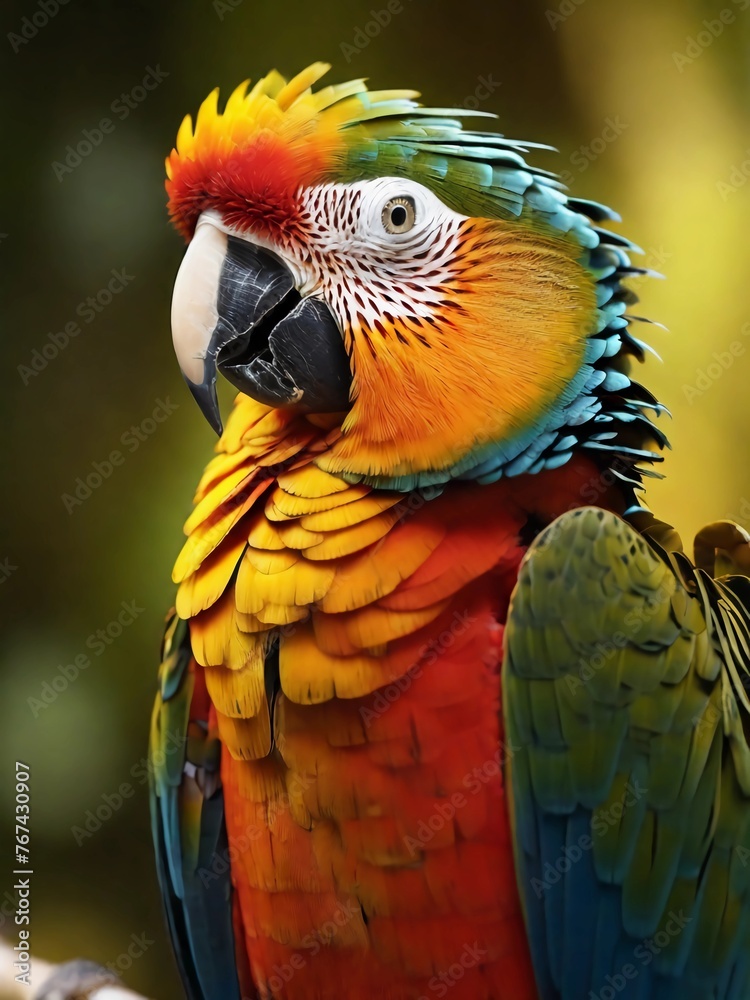 Obraz premium blue and gold macaw