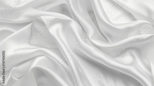 White silk fabric texture for elegant wedding background, creating a luxurious ambiance
