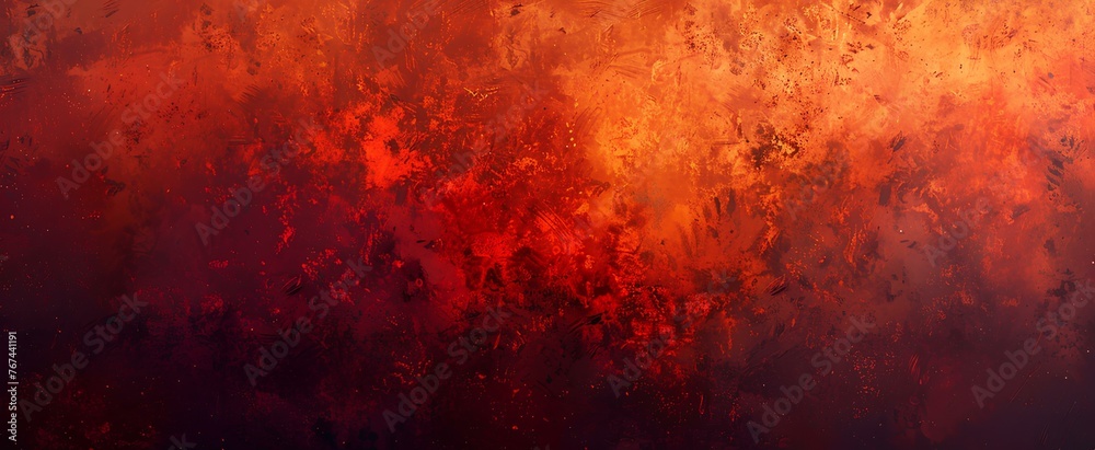 abstract texture perfectly centered red dark color blending into orange dark color. generative AI abstract texture perfectly centered red dark color blending into orange dark color. generative AI
