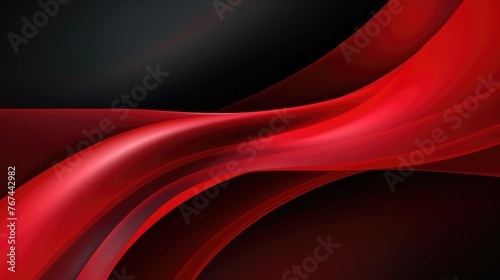 Abstract background red dark and black overlap color vector illustration