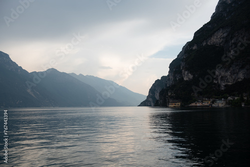 Obraz na płótnie Riva del garda, Trento, lago di garda, Trentino, italy, italia, w salonie
