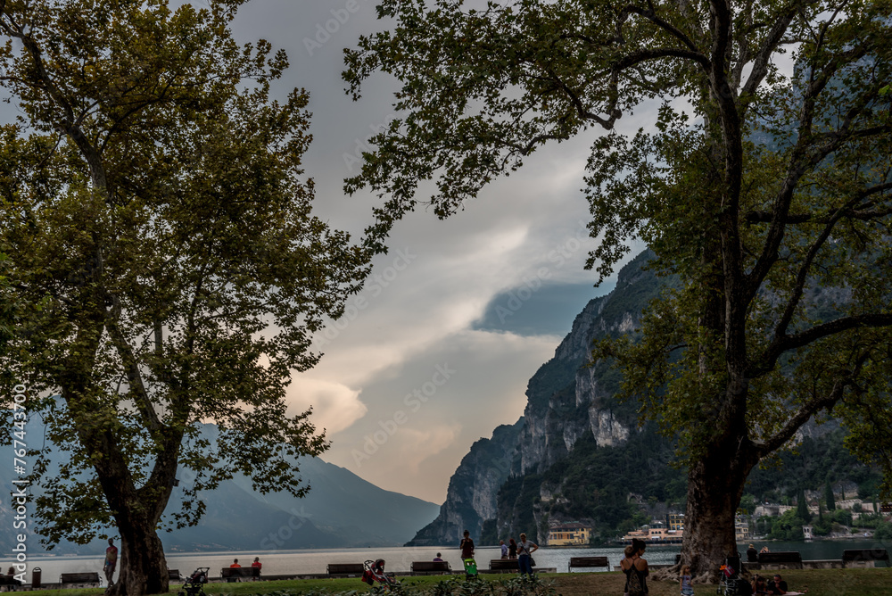 Riva del garda, Trento, lago di garda, Trentino, italy, italia,