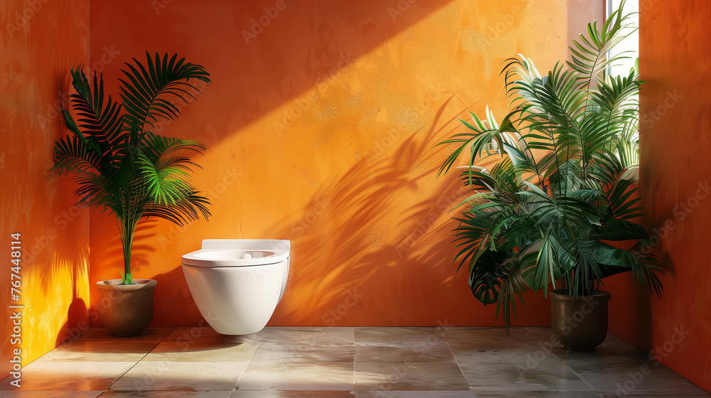  A Chic Bathroom with Botanical Flair