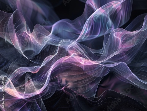 Abstract data visuals. Mesmerizing creations visionary data. Abstract background.