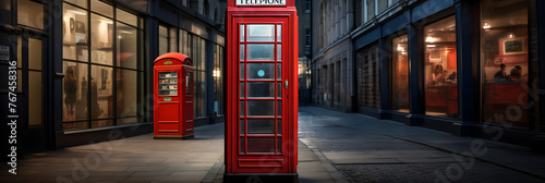 Iconic British Culture: The Rouge Majesty of a Classic Red BT Phone Box