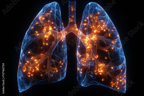 exploring human respiratory system: lung anatomy illustrated