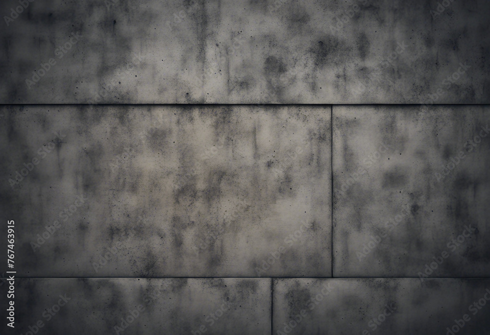 Fototapeta premium Dark Wall Concrete: A Fusion of Industrial Charm and Understated Sophistication, Offering Depth and Character to Your Design Space