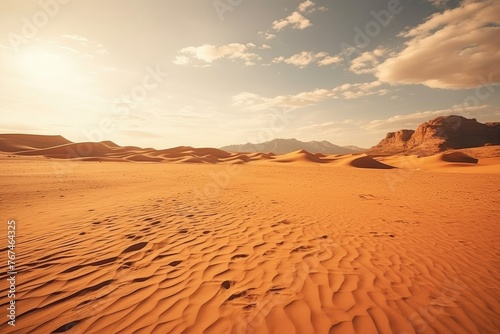 Sand dunes in desert. Empty Quarter Desert Dunes. Desert landscape. sand twirling pattern on desert sand dunes.