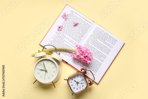 Different alarm clocks with...