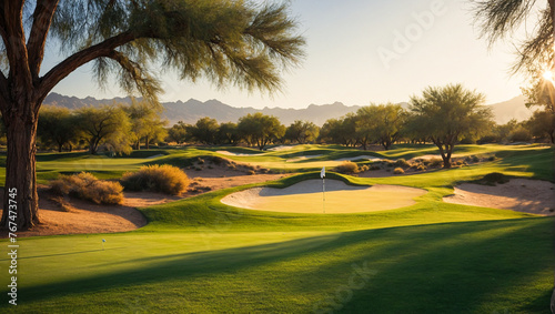 Scottsdale Phoenix Golf Course Aerial  © rouda100