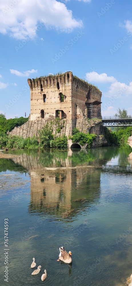 Beautiful castle in Italy 