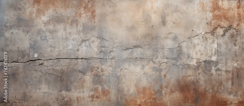 A detailed shot of a weathered brown concrete wall resembling wood grain patterns, creating a unique visual arts display in the natural landscape