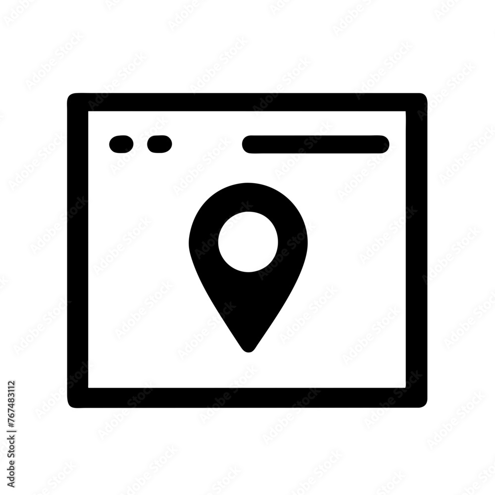 Map pin location icon. Modern GPS markers. Vector illustration on a Transparent Background Map pin location icon. Modern GPS markers. Vector illustration on a Transparent Background
