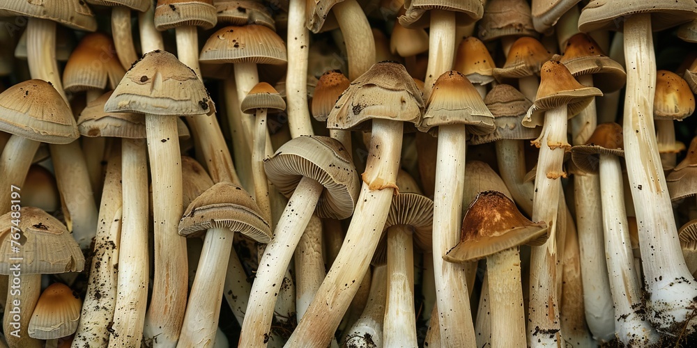 Psychedelic psilocybin mushrooms - hallucinogenic shrooms 