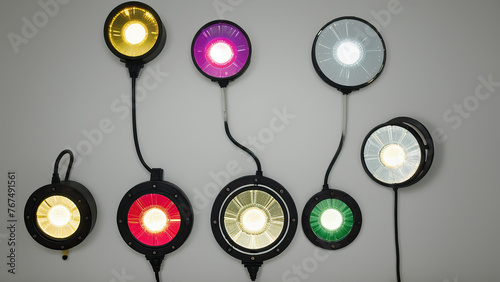 truck lighting colorful