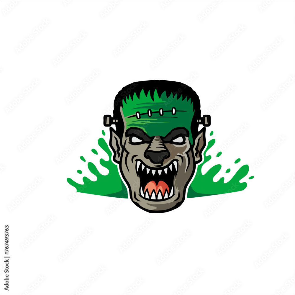 Fototapeta premium Print Frenklin logo design for your brand identity