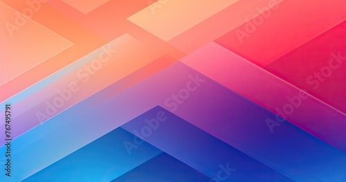 vector background with a gradient of beautifull colors  simple shapes and lines in a minimalistic design  vector illustration 