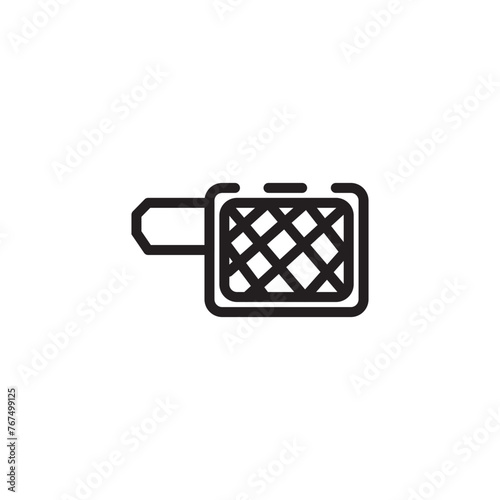 Baking Holder Pot Line Icon