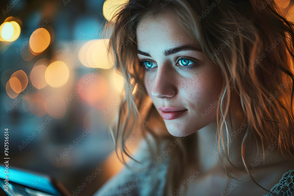 portrait of a very beautiful young woman on a blurred background portrait of a very beautiful young woman on a blurred background