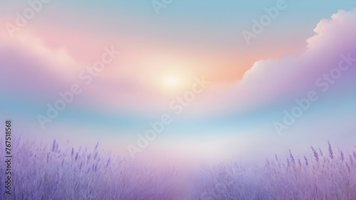Pink and blue abstract illustration for template  background  banner. Color gradient. Colorful  multicolor  mix  iridescent