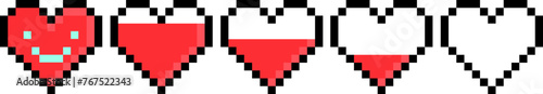 Pixelated Arcade Heart