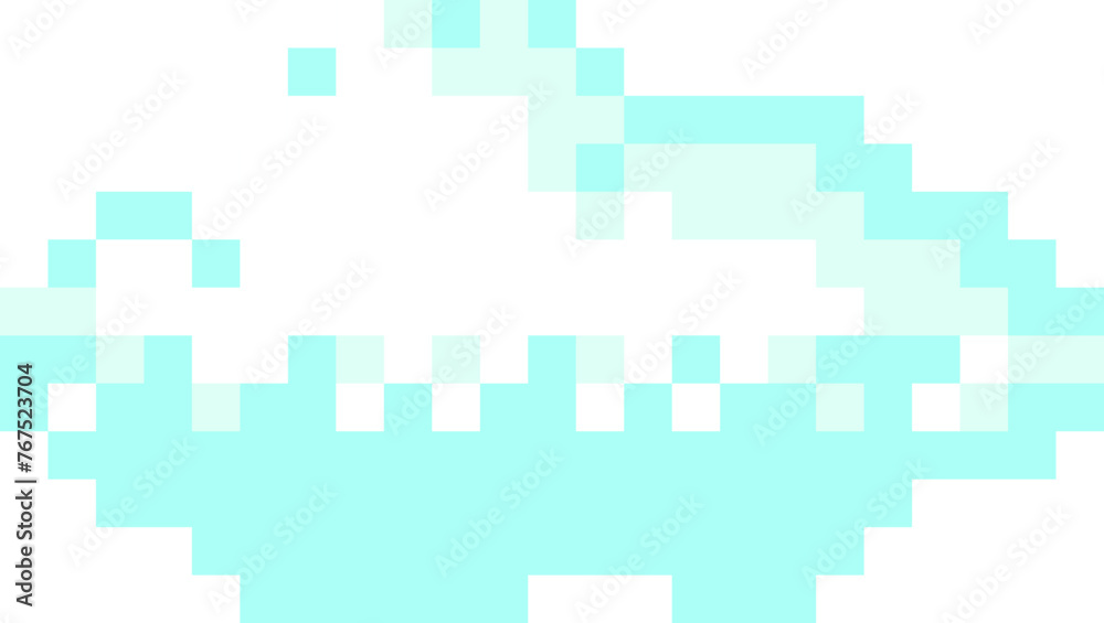 Pixelated Cloud Pixelated Cloud