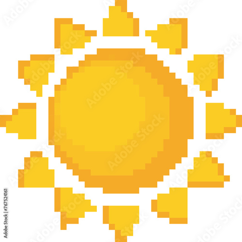Pixel sun