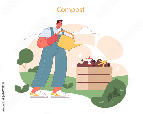 Compost concept.