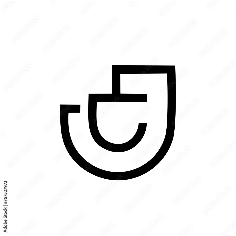 Print JC letter logo design for your name and brand Print JC letter logo design for your name and brand