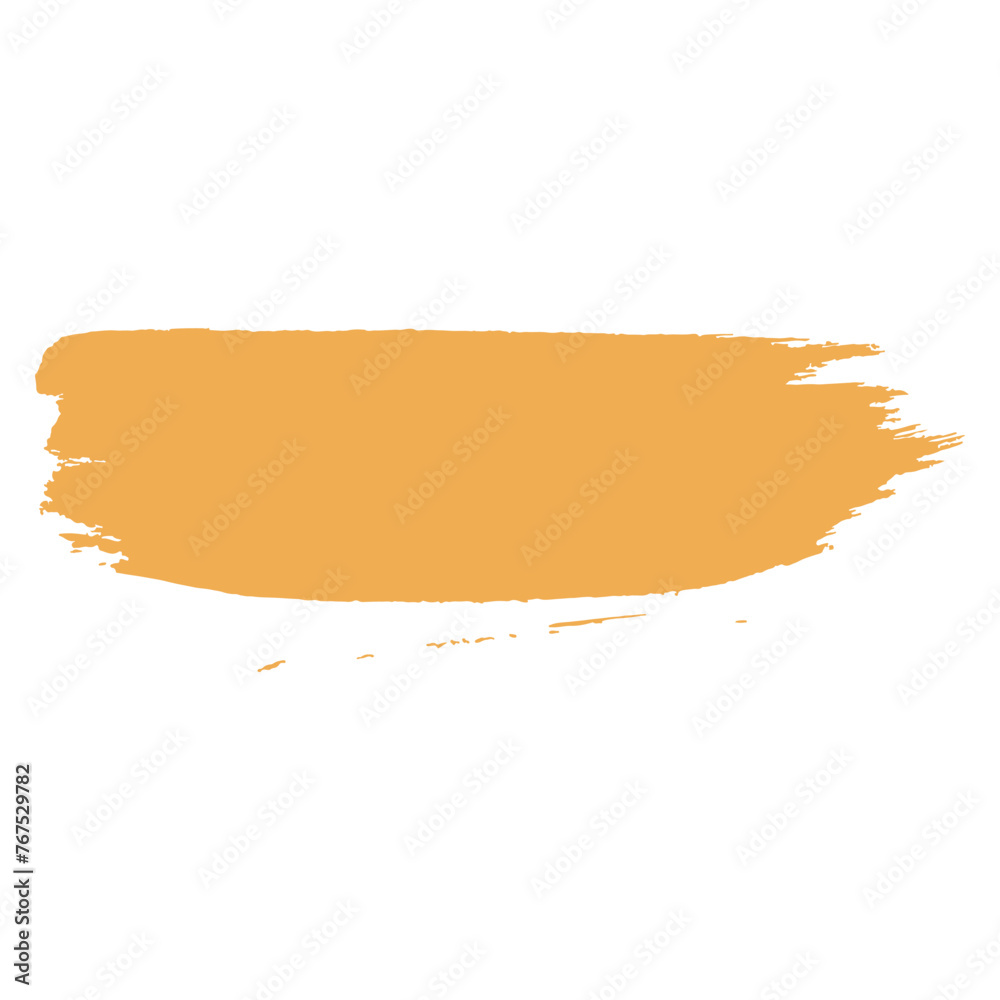 Fototapeta premium brown tea shade ink paint brush stroke 