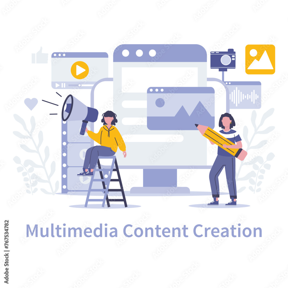 Strategic approaches in marketing concept. Vector illustration Strategic approaches in marketing concept. Vector illustration