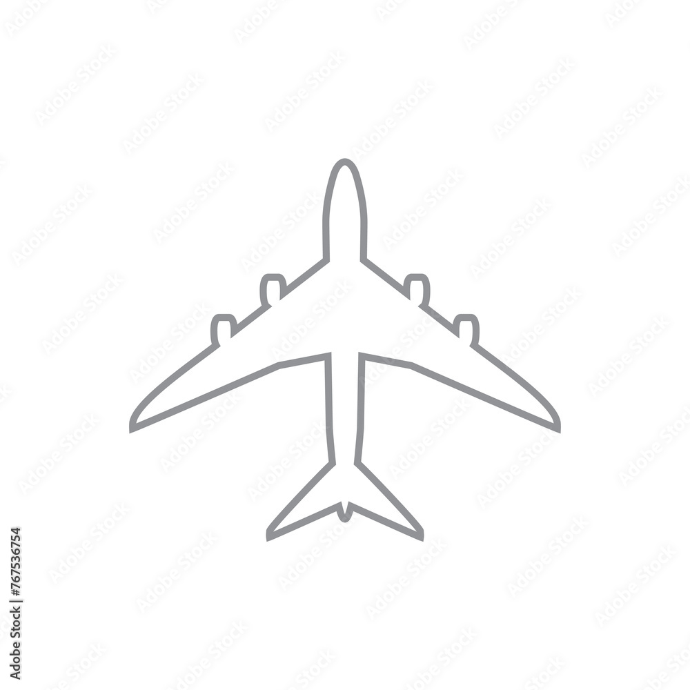 Airlines logo template graphic design
