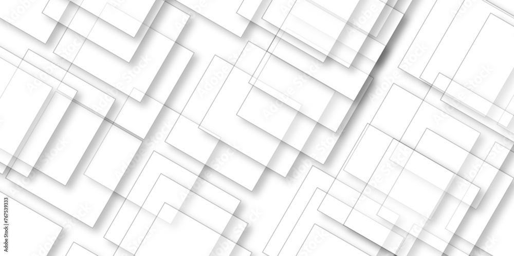 Title
White geometric overlapping square pattern. Vector illustration technology background with shadow. Modern minimal and clean white background with realistic line. light silver background modern Title
White geometric overlapping square pattern. Vector illustration technology background with shadow. Modern minimal and clean white background with realistic line. light silver background modern
