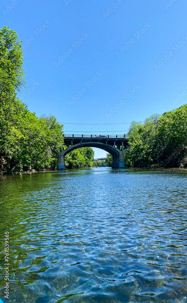 Fototapeta premium bridge over the river