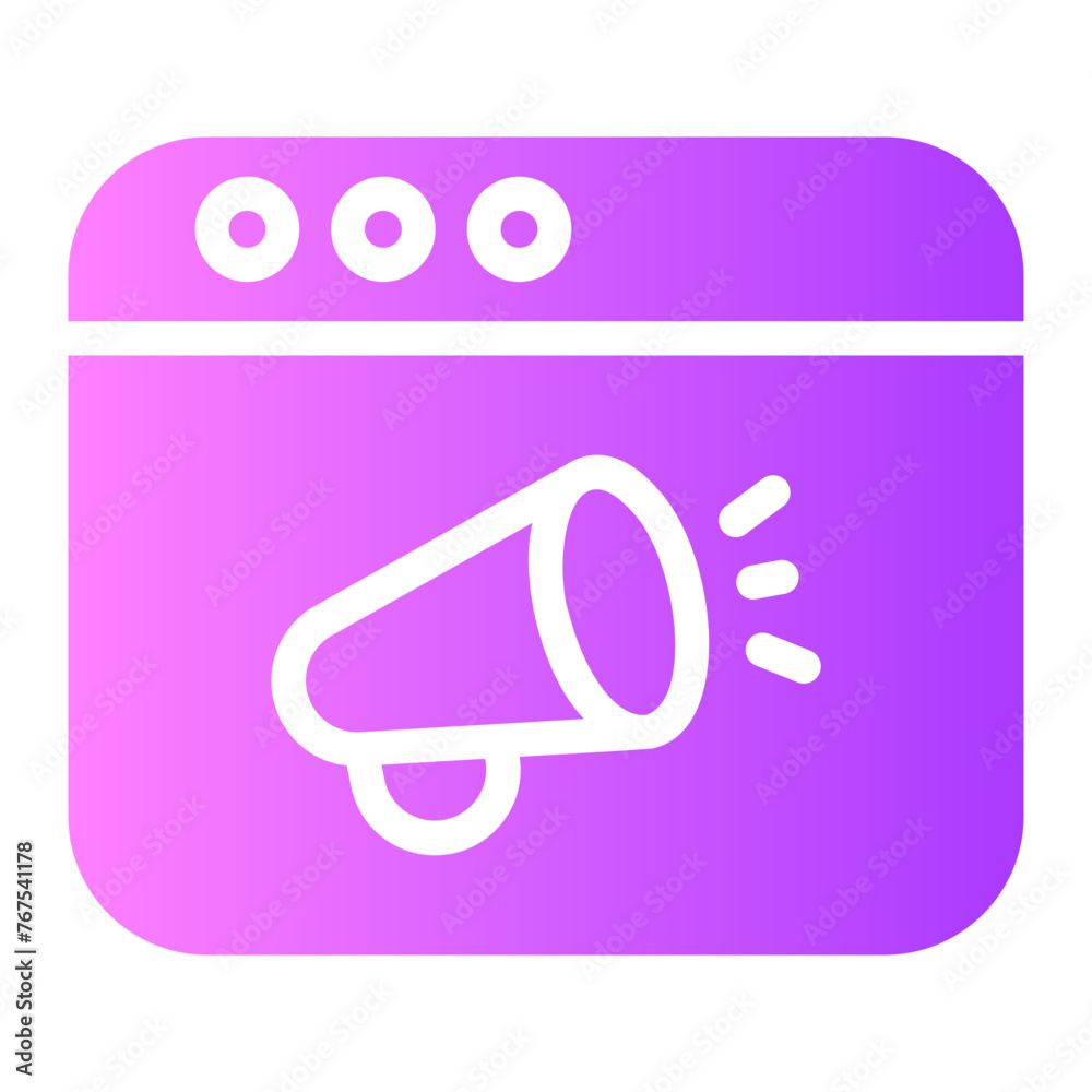 content marketing Gradient icon content marketing Gradient icon