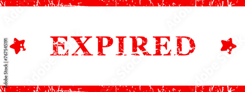Expired Rubber Stamp