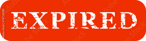 Expired Rubber Stamp