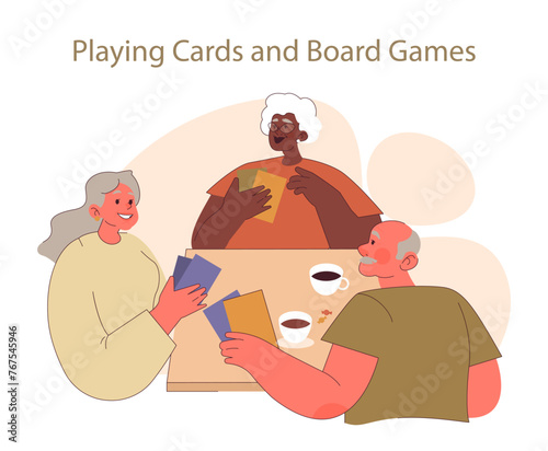 Retirees' Activities concept.