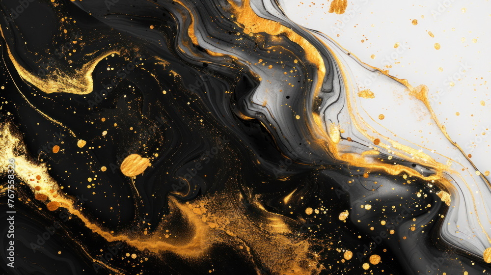 abstract gold and black marble background, luxury wallpaper abstract gold and black marble background, luxury wallpaper