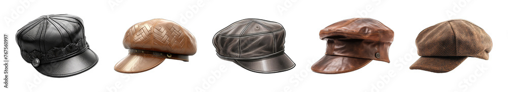 hat cap bundle transparent png isolated background hat cap bundle transparent png isolated background
