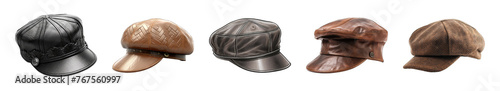 hat cap bundle transparent png isolated background