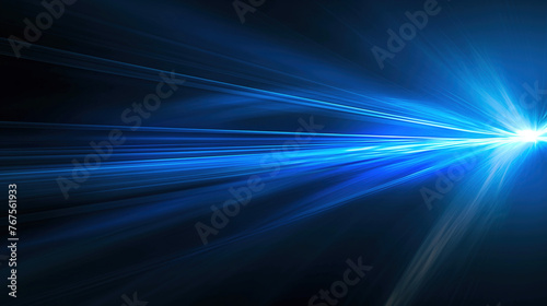 blue abstract background with rays