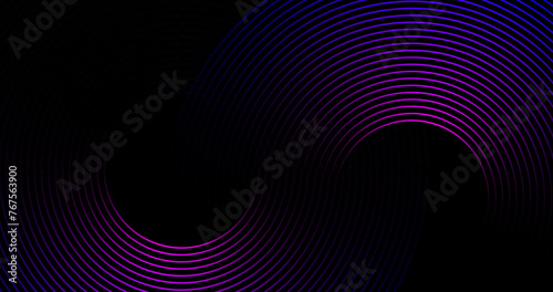 Abstract blue and pink background with flowing lines. Dynamic waves. futuristic modern dark wave background.