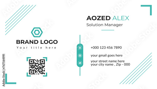 own visiting card Modern, Creative business card, name card, corporate, contact us, void, grab, bulletin, introduction, recruitment, elegant, real estate orange business card