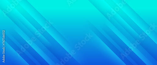 Blue abstract banner with shapes. For business banner, formal backdrop, prestigious voucher, luxe invite, wallpaper and background